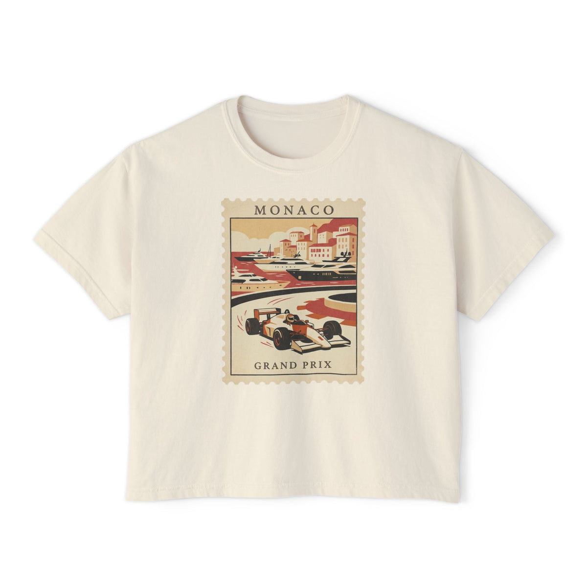 Monoco - Lick the Stamp and Send It Women's Boxy Tee