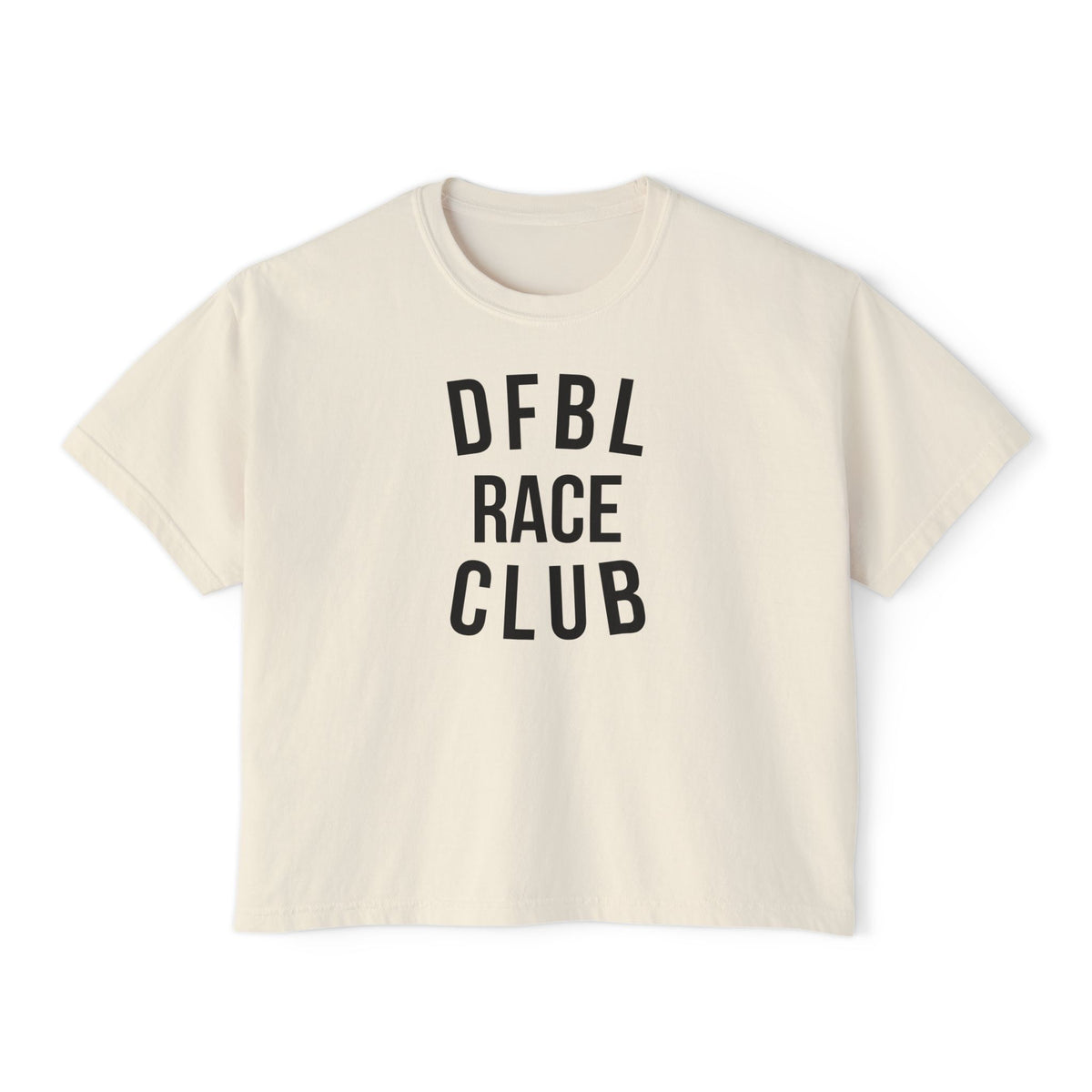 DFBL Race Club | Women's Boxy Tee