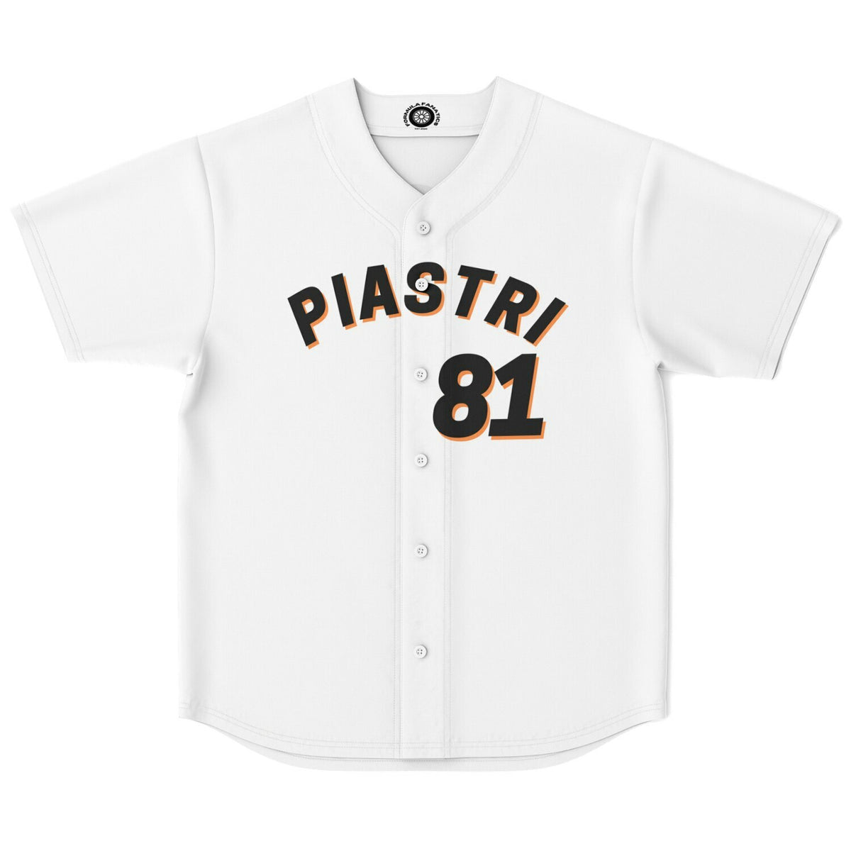 Stealth PIA81 Away Baseball Jersey - White