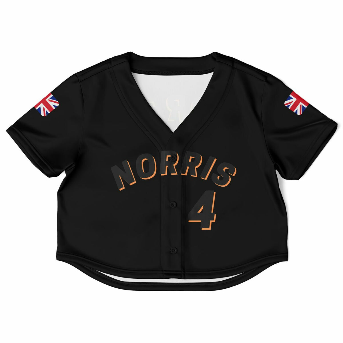 Stealth - NOR4 Cropped Baseball Jersey
