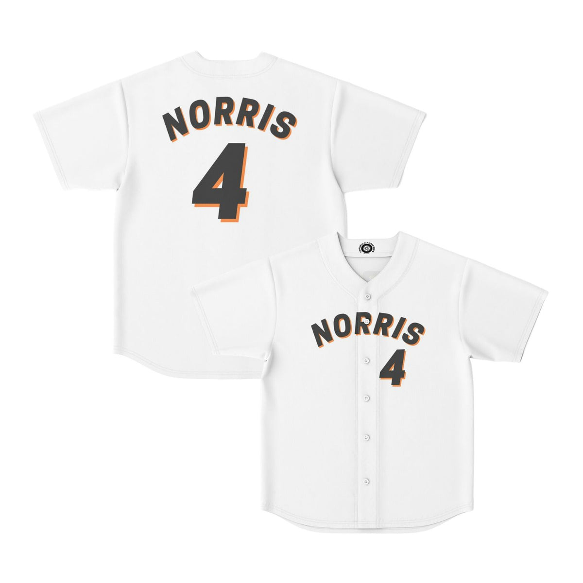 Stealth NOR4 AWAY Baseball Jersey - White