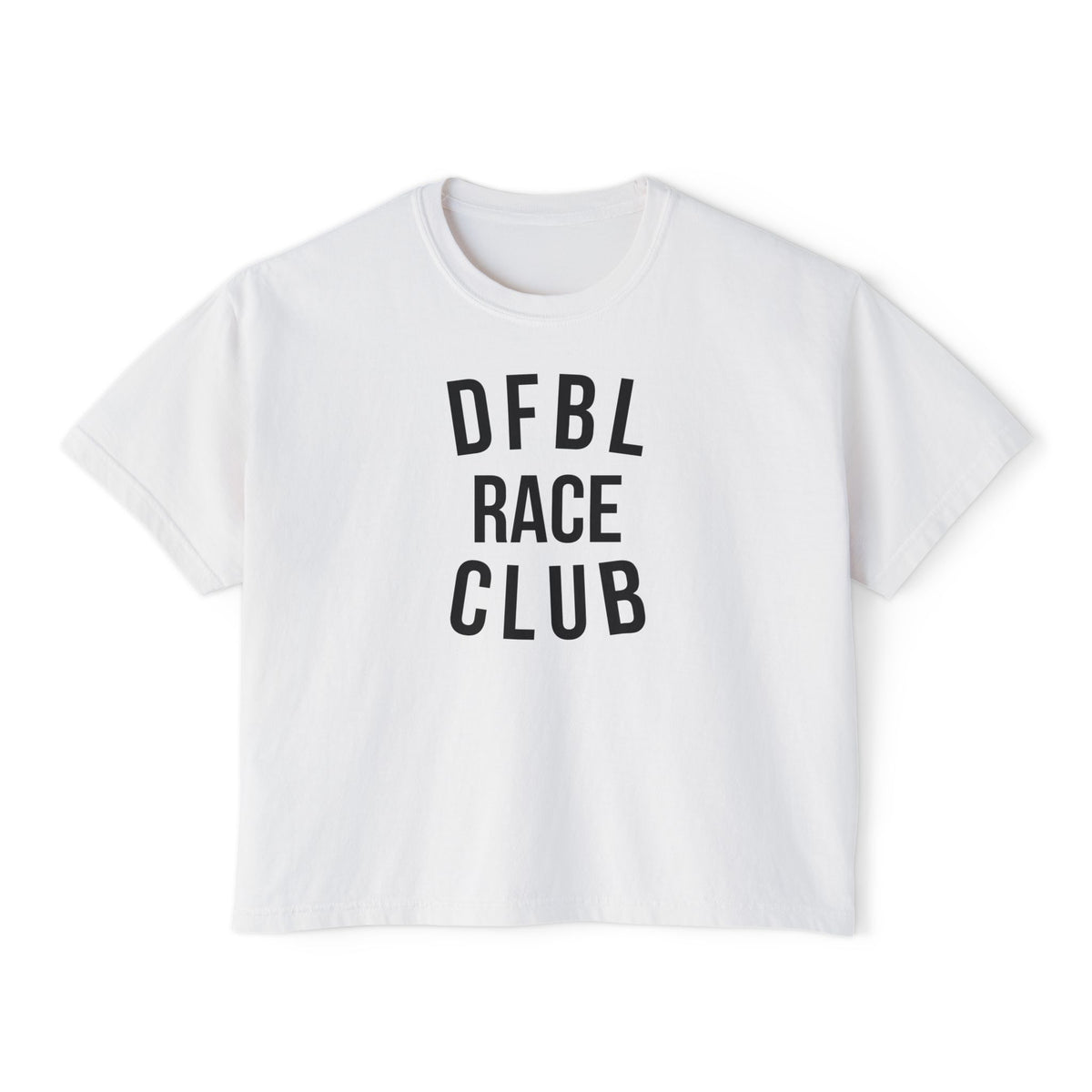 DFBL Race Club | Women's Boxy Tee