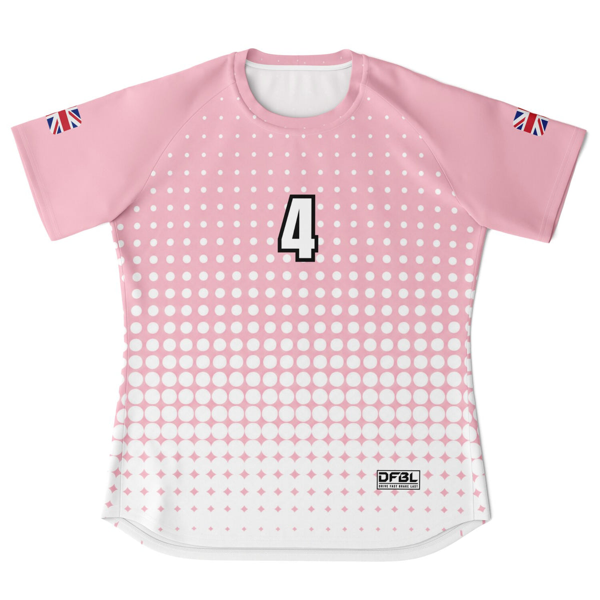 NOR Halftone Women's Soccer Jersey - Pink White