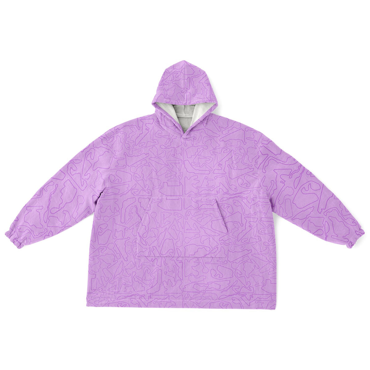 The DRS (Deep Relaxation System) Snug Gigantic Hoodie - Lilac